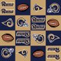 NFL St. Louis Rams Football 72x60