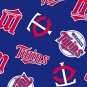Minnesota Twins Navy Blue 72x60