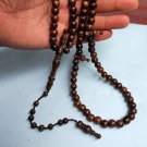 Prayer Beads of Original Kalimosodo Wood 99 Beads 10 mm