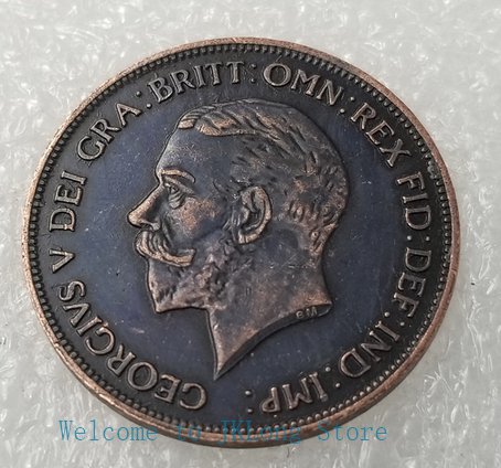 1933 old British copper silver dollar silver dollar,silver coin -No.F