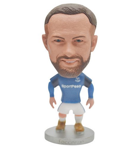 2020 European Cup Everton Football Club Wayne Rooney model toy PVC technology