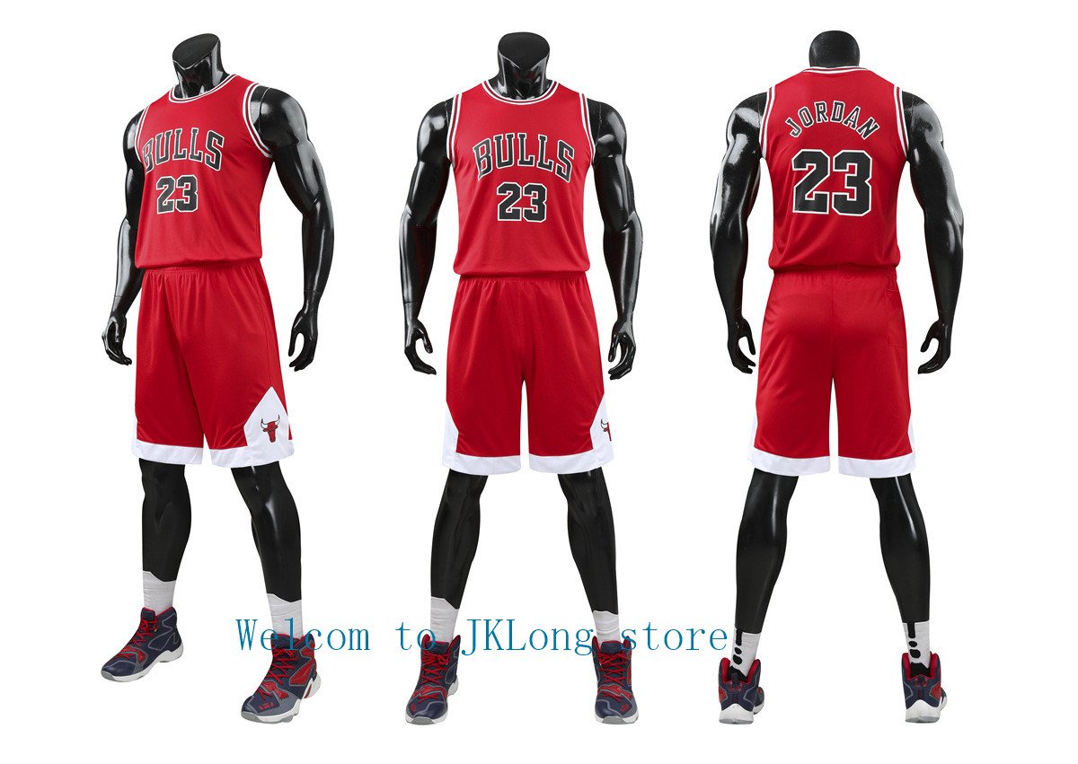 NBA Basketball Team Chicago Bulls CHI Cosplay Costume Sports Wear ...