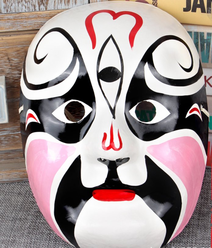 chinese opera masks materials