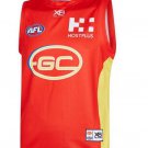 AFL Australian Football League Gold Coast Suns Jersey T shirt Cosplay shirt
