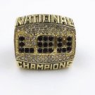 NCAA 2003 Louisiana State University championship ring Fans collect commemorative ring