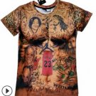 realistic false fake muscle artificial simulation muscle belly chest man crossdresser shirt -No.11