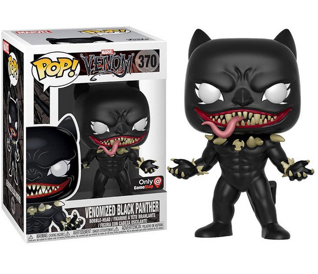 Funko POP Superhero Black Panther #370 model toy PVC technology Action Figure