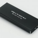 New M.2 NGFF SSD USB 3.0 Metal heat dissipation caddy box -color:black