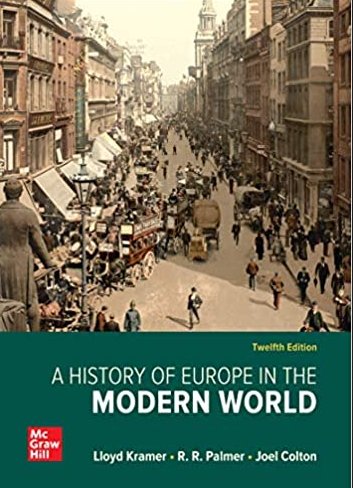 A History of Europe in the Modern World 12th Edition pdf version