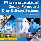 Ansel’s Pharmaceutical Dosage Forms and Drug Delivery Systems 11th Edition pdf version