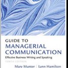 Guide to Managerial Communication (10th Edition) pdf version A