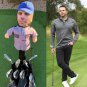 Custom Made Golf Head cover - personalise with your face & t-shirt design