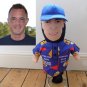 Custom Made Golf Head cover - personalise with your face & t-shirt design