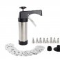 Biscuit Press Machine 13 Cookie Molds 8 Pastry Nozzles Delicious Cookies Maker