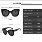 Kim Kardashian Sunglasses Oversized Top Flat Black Women Celine Fashion Cat Eye