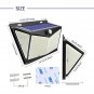 208 LED Solar Power Motion Sensor Wall Lamp Outdoor Waterproof Garden PIR 3-Mode