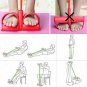4-Tube Foot Pedal Pull Rope Resistance Foot Pedal Exerciser Foot Sit Up Pedal