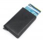 1Pcs RFID Blocking Leather Wallet AUTO POPUP Credit Card Holders Money Clip