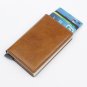 1Pcs RFID Blocking Leather Wallet AUTO POPUP Credit Card Holders Money Clip