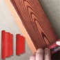 2Pcs 3 Inch + 6 Inch Wood Grain Paint Roller Rubber Imitation DIY Brush Painting