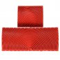 2Pcs 3 Inch + 6 Inch Wood Grain Paint Roller Rubber Imitation DIY Brush Painting