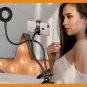 SHINING STAR 3" LED Ring Light Selfie Phone Stand Live Video Dimmable Makeup