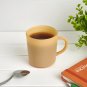 Glass Mug - 260 ml, Life, Mustard, Set of 6