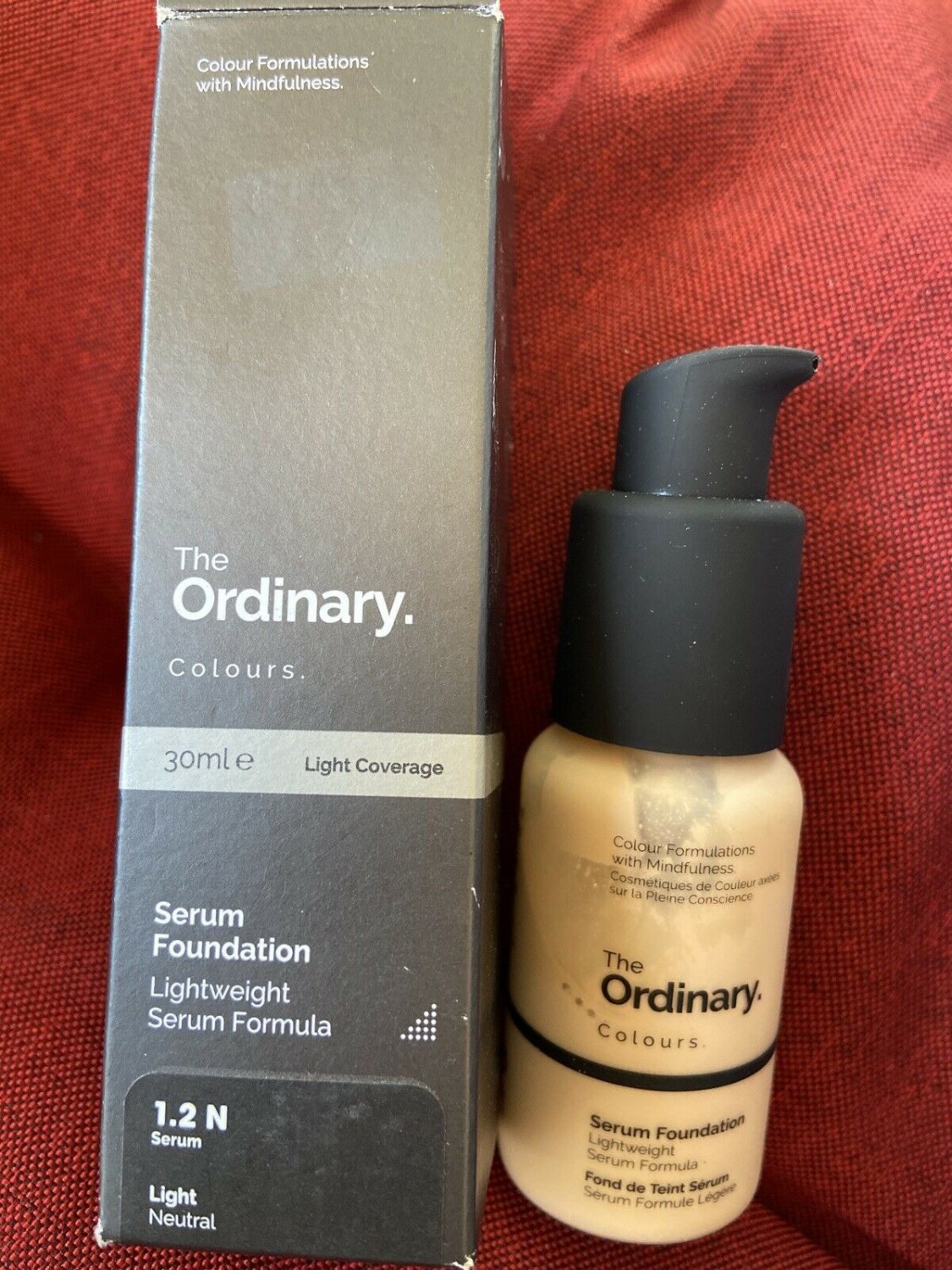 The ordinary colors serum foundation lightweight pigment 1 oz light