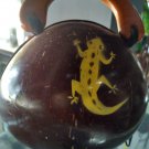 AUTHENTIC BAG-PURSE COCONUT HARD SKIN NATURAL ART