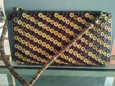 BAG SQUARE AUTHENTIC ART-COCONUT SHELL