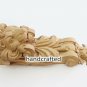 Unfinished Carved Wood Pair Corbels - Lions