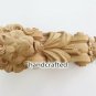 Unfinished Carved Wood Pair Corbels - Lions