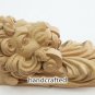 Unfinished Carved Wood Pair Corbels - Lions