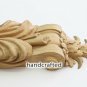 Unfinished Carved Wood Pair Corbels - Lions