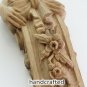 Carved wood pair corbels Caryatid, Woman carving, for Fireplace Surround, mantel