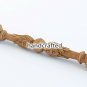 Architectural wood stair newel post design - Wooden stair parts (Set of 2)