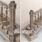 Decorative Carved wood Balusters for Stairs (10 pieces)