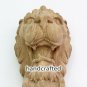 Unfinished Oak Stair Post for staircase (Set of 2) hand carved wood