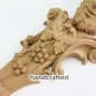 Carved wood pair corbel Bacchus, dionysus, carved Decor for wine cellar