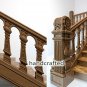 Victorian wooden spindles designs - Stair parts (10 pc.)