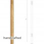 Interior wood balusters designs - Stair parts (10 pc.)