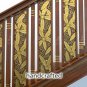 Interior wood balusters designs - Stair parts (10 pc.)