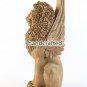 Lion Newel Post, Wood carved sculpture, Staircase Column Post