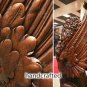 Lion Newel Post, Wood carved sculpture, Staircase Column Post