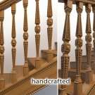 Carved baluster hardware designs - Stair parts (10 pc.)