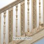Carved oak balusters designs - Stair parts (10 pc.)