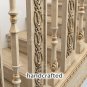Carved oak balusters designs - Stair parts (10 pc.)