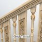Carved oak balusters designs - Stair parts (10 pc.)