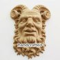 SET OF 10 Satyr High Quality Decor Reproduction Carved Mask Greek Unique Wood