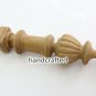 Custom Made Exterior Newel Post Stair (Set of 2) hand carved wood